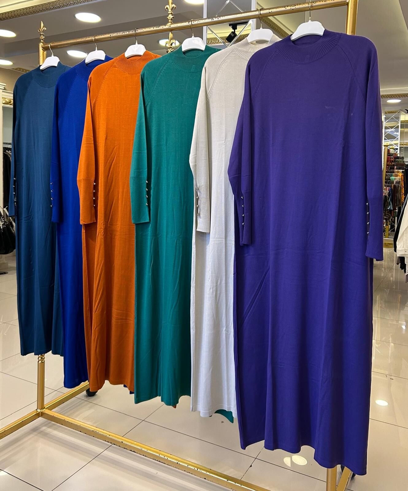 REGLAN KOL DTY. TRİKO ELBİSE/ TIĞTRİKO 21597