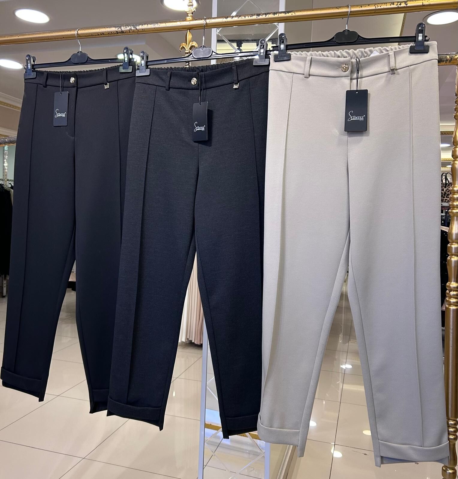 PAÇA DTY. NERVÜRLÜ NEWYORK PANTOLON/ SENTEZ  