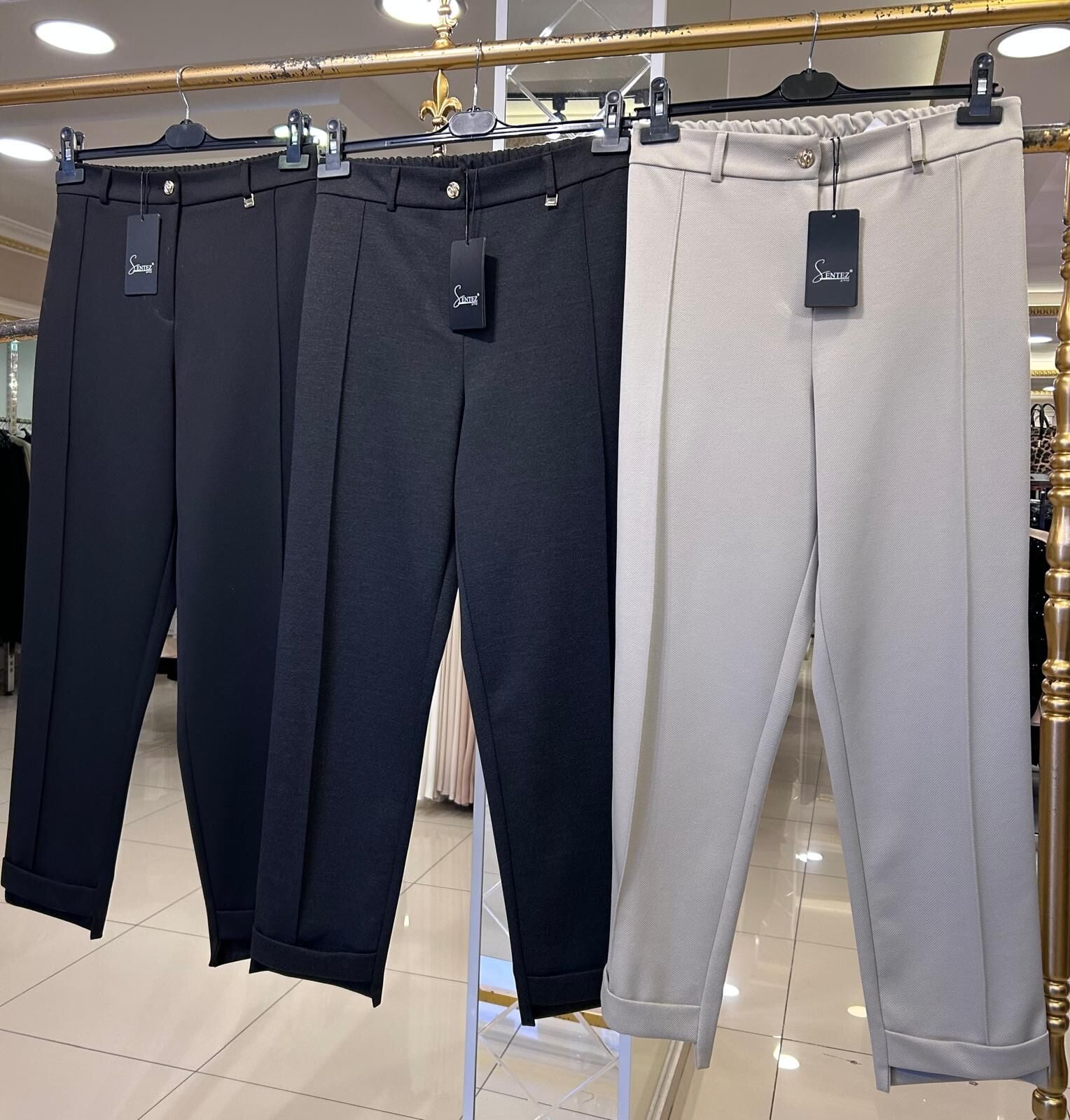 PAÇA DTY. NERVÜRLÜ NEWYORK PANTOLON/ SENTEZ  