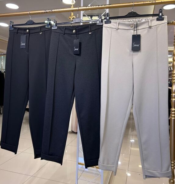 PAÇA DTY. NERVÜRLÜ NEWYORK PANTOLON/ SENTEZ  