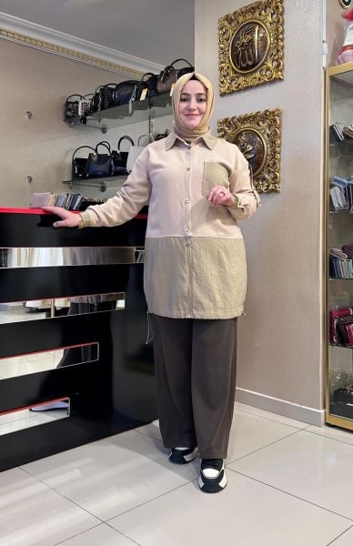 ﻿PARAŞÜT KUMAŞ DTY. ÇITÇITLI GÖMLEK/MÜSEMMA