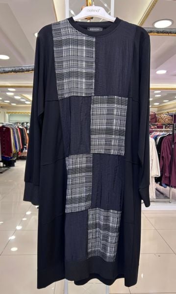 PARAŞÜT KUMAŞ DTY. KARE DESEN TUNİK/BEHREM