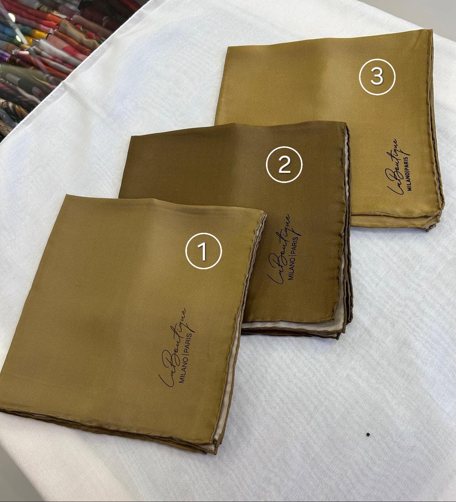 TEK RENK SURA İPEK EŞARP/ LABOUTİQUE