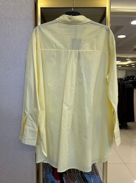 PULLU ÇİÇEK İŞLEMELİ PAMUK GÖMLEK/ GHISA