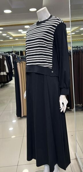 ÇİFT KUMAŞ DTY. PAMUKLU ELBİSE /SEÇİL