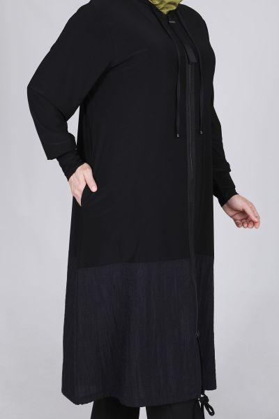 Büyük Beden Tesettür Sandy Kap/ Behrem