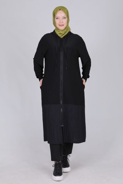 Büyük Beden Tesettür Sandy Kap/ Behrem