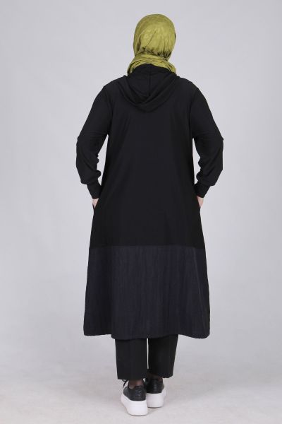 Büyük Beden Tesettür Sandy Kap/ Behrem