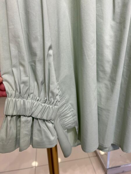 TAŞLI ŞERİTLİ BÜZGÜ DTY. GÖMLEK /TIĞTRİKO