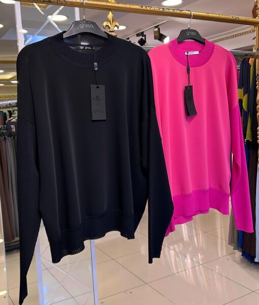 ﻿MERSERİZE DTY. KREP KUMAŞ BLUZ/ GHISA