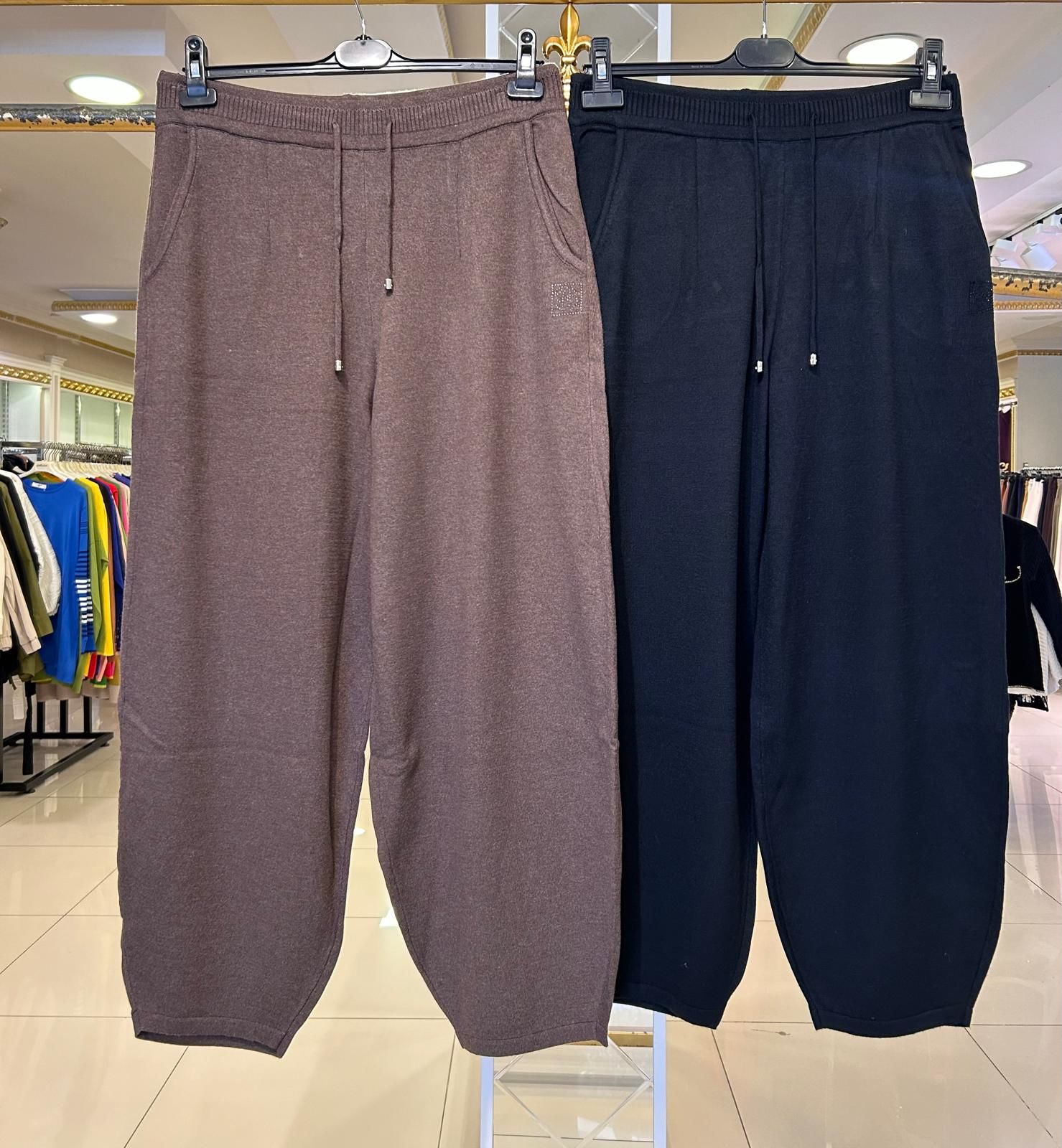 TRİKO HAVUÇ PANTOLON/GHISA