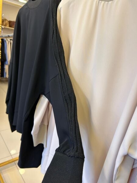 SİMLİ MERSERİZE DTY. KREP TUNİK/ GHISA