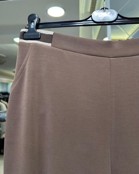 ÇİZGİLİ RİBANALI MODAL KUMAŞ TAKIM/ TIĞTRİKO 