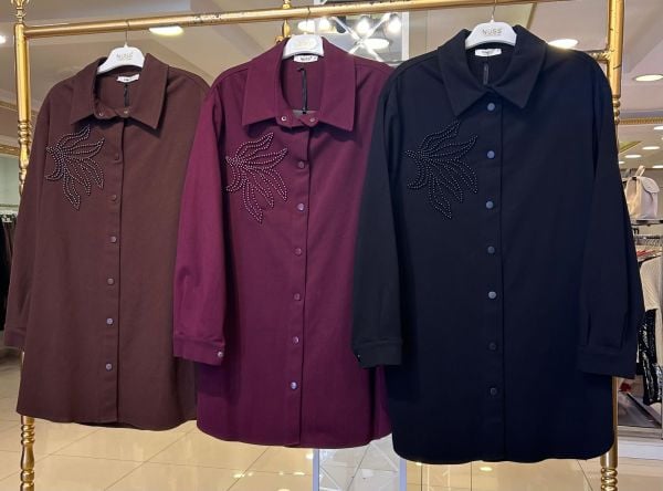 ﻿BONCUK İŞLEMELİ ÇITÇIT DTY. TRENÇ/NUSS