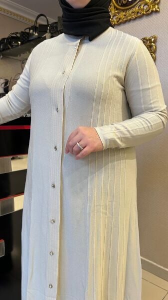 DÜĞME DTY. FİTİLLİ MERSERİZE HIRKA/ TIĞTRİKO 