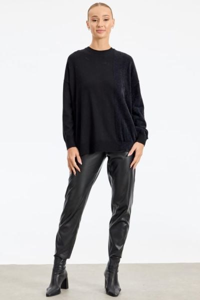 SOL TARAFI MİNK DTY. TRİKO TUNİK/TIĞTRİKO