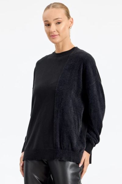 SOL TARAFI MİNK DTY. TRİKO TUNİK/TIĞTRİKO