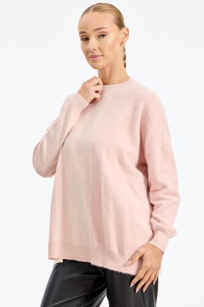 SOL TARAFI MİNK DTY. TRİKO TUNİK/TIĞTRİKO