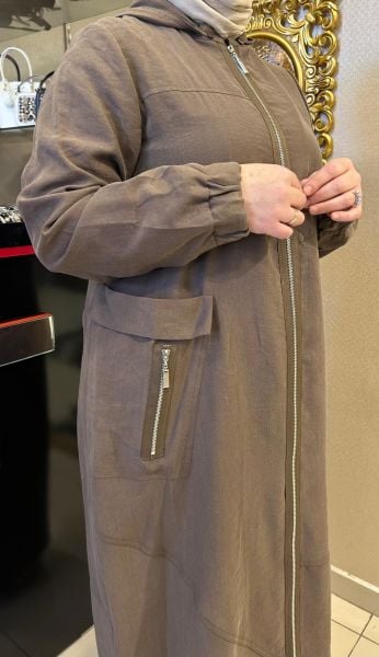 KAPÜŞONLU CEP DTY. PAMUK KUMAŞ KAP/NURCAN ÇETİN