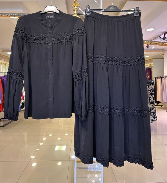 İPEK CUPRA GÜPÜR DTY. ETEKLİ TAKIM/ NURCAN ÇETİN