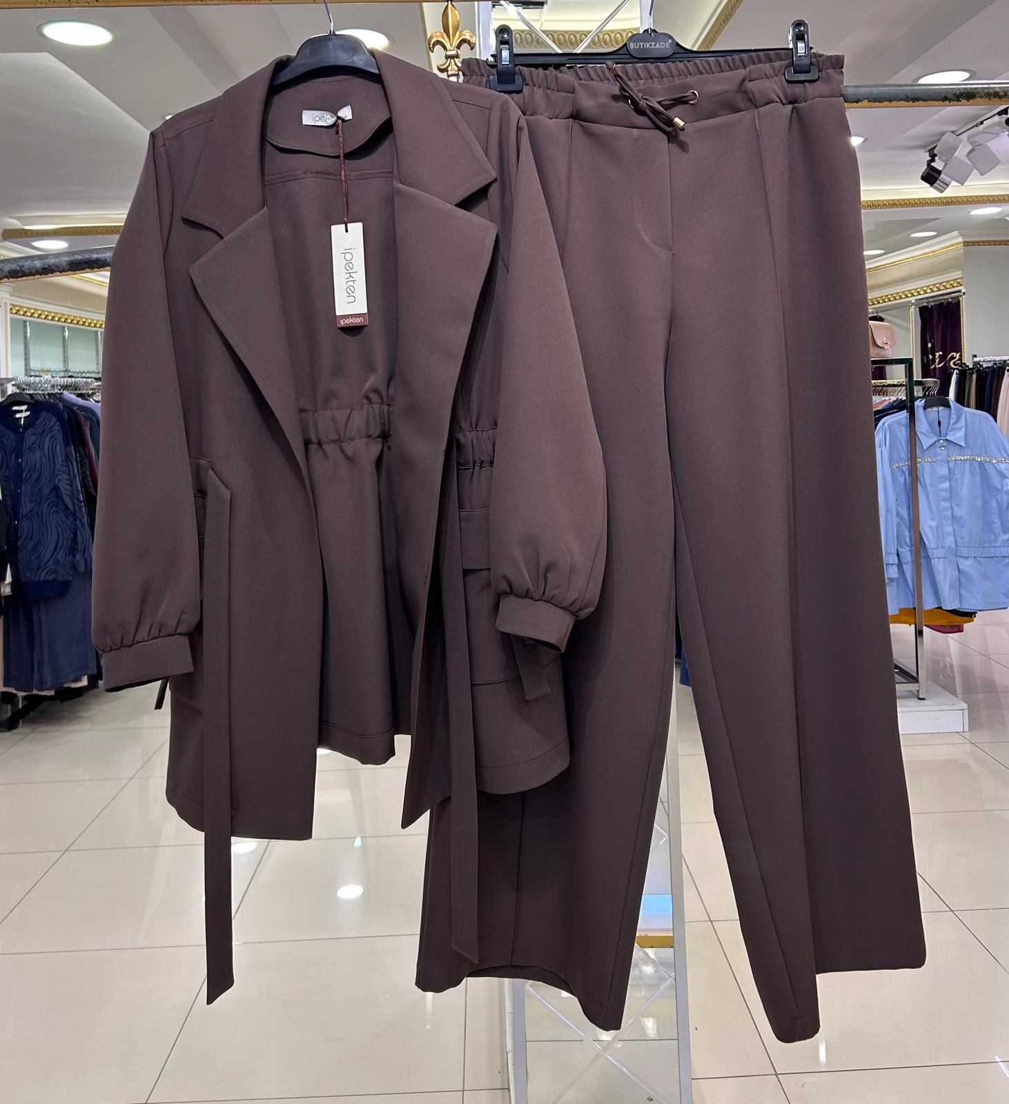KUŞGÖZÜ DTY. CEKET PANTOLON TAKIM/İPEKTEN