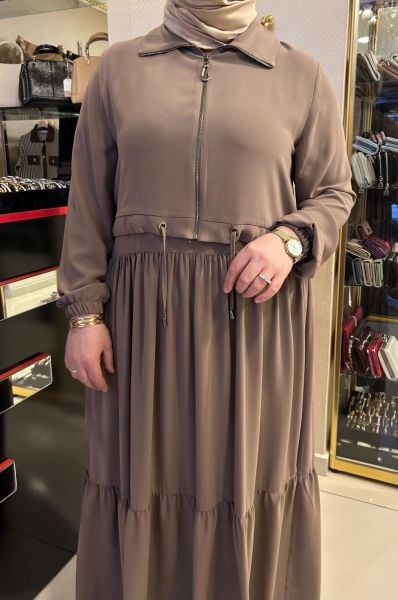 ﻿İÇLİK ELBİSE VE KISA CEKET TAKIM/ZERENAY