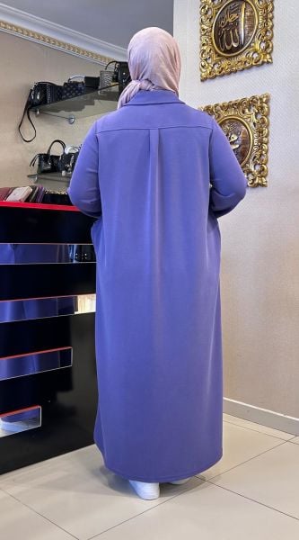 KOTON KUMAŞ DTY. POLO YAKA MODAL ELBİSE/TIĞTRİKO