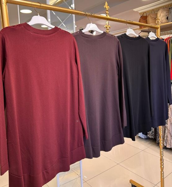 ﻿LEOPAR DESENLİ MERSERİZE TUNİK/ NUSS