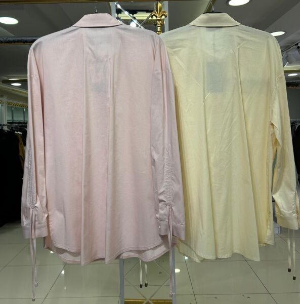 KUŞGÖZÜ DTY. KOL UCU BÜZGÜLÜ GÖMLEK/ TIĞTRİKO