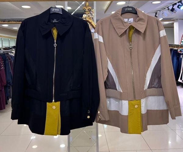 ÇİFT RENK VE ÇITÇIT DTY. CEKET/GHISA