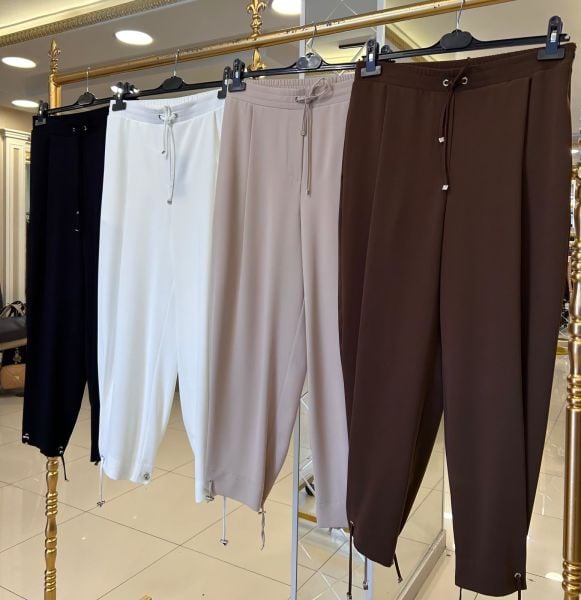 ﻿AKIŞKAN KREP ŞALVAR PANTOLON/SENTEZ