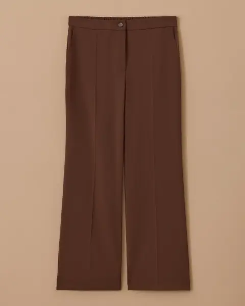 B. BEDEN ARKASI LASTİKLİ BOL PAÇA PANTOLON/ SEÇİL