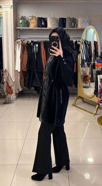 MONT KUMAŞ DTY. KAPÜŞONLU YUMOŞ YELEK /GHISA