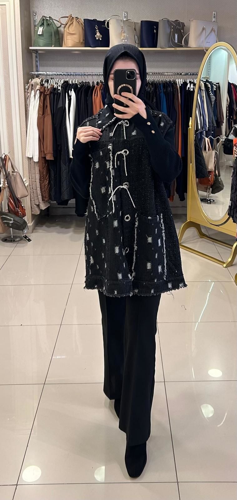 PUL DTY. KOT KUMAŞLI  YELEK /GHISA