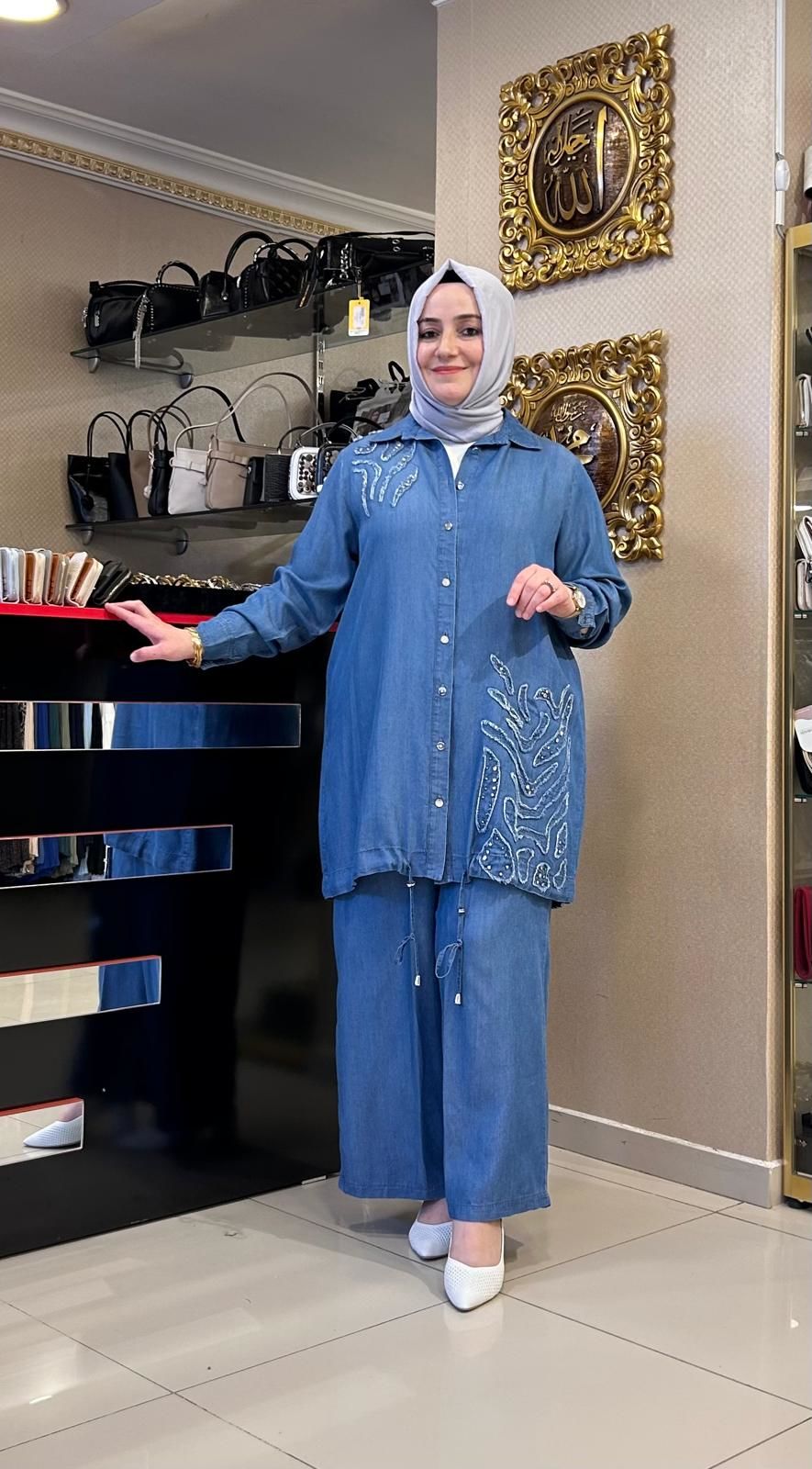 ﻿TAŞ VE İŞLEME DTY.  PANTOLONLU TAKIM/BEHREM