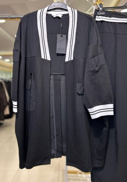 BEYAZ BİYE VE YAZI DTY. PANTOLONLU TAKIM/ GHISA