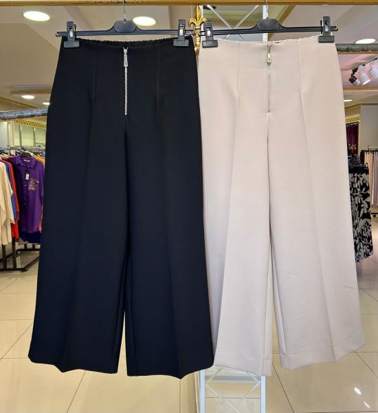 ﻿ÖNÜ FERMUAR DTY. BOL PAÇA PANTOLON / SENTEZ