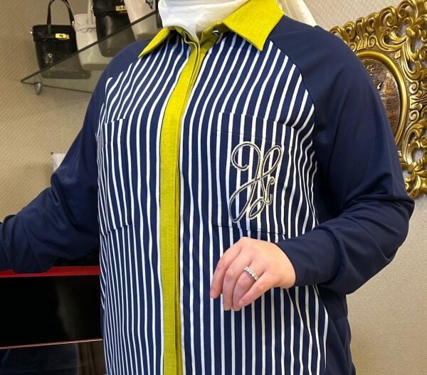 CEBİ NAKIŞLI ÇİZGİLİ RENK DTY. KAP/ TIĞTRİKO