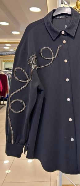 GOLD İŞLEMELİ TUNİK PANTOLON TAKIM/GHISA