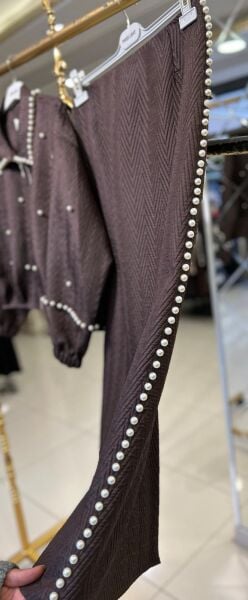 KABARTMA DESEN İNCİ DTY. ETEKLİ TAKIM/ THREE LIGHT