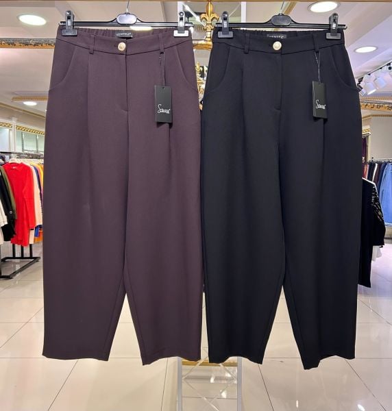 ROMA ﻿ÖNÜ PİLE DTY. HAVUÇ PAÇA PANTOLON / SENTEZ