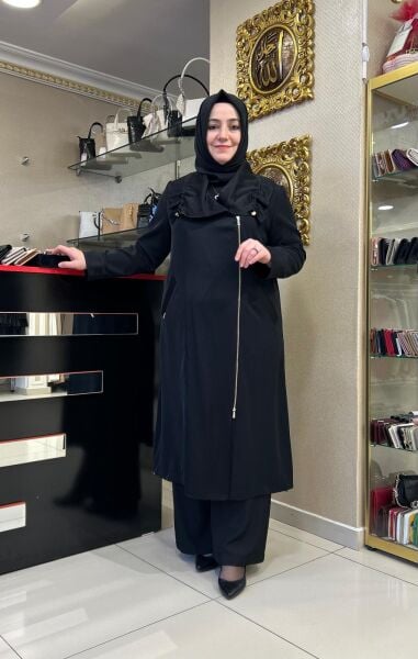 ÇİFT KUMAŞLI YAKA DTY. YONCA KAP /MÜSEMMA