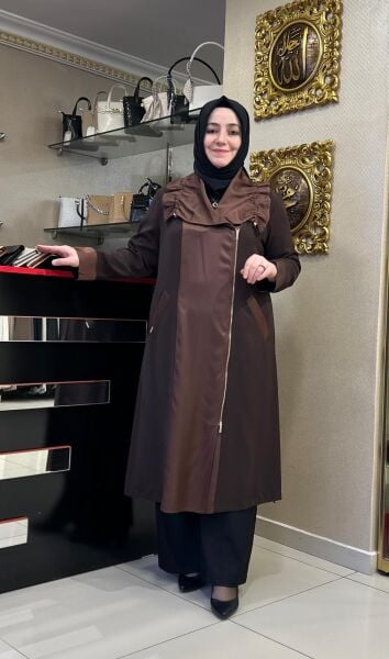 ÇİFT KUMAŞLI YAKA DTY. YONCA KAP /MÜSEMMA