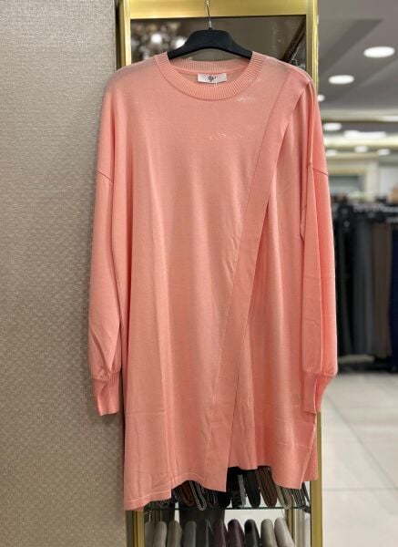 SIFIR YAKA KRUVAZE RAYON TUNİK