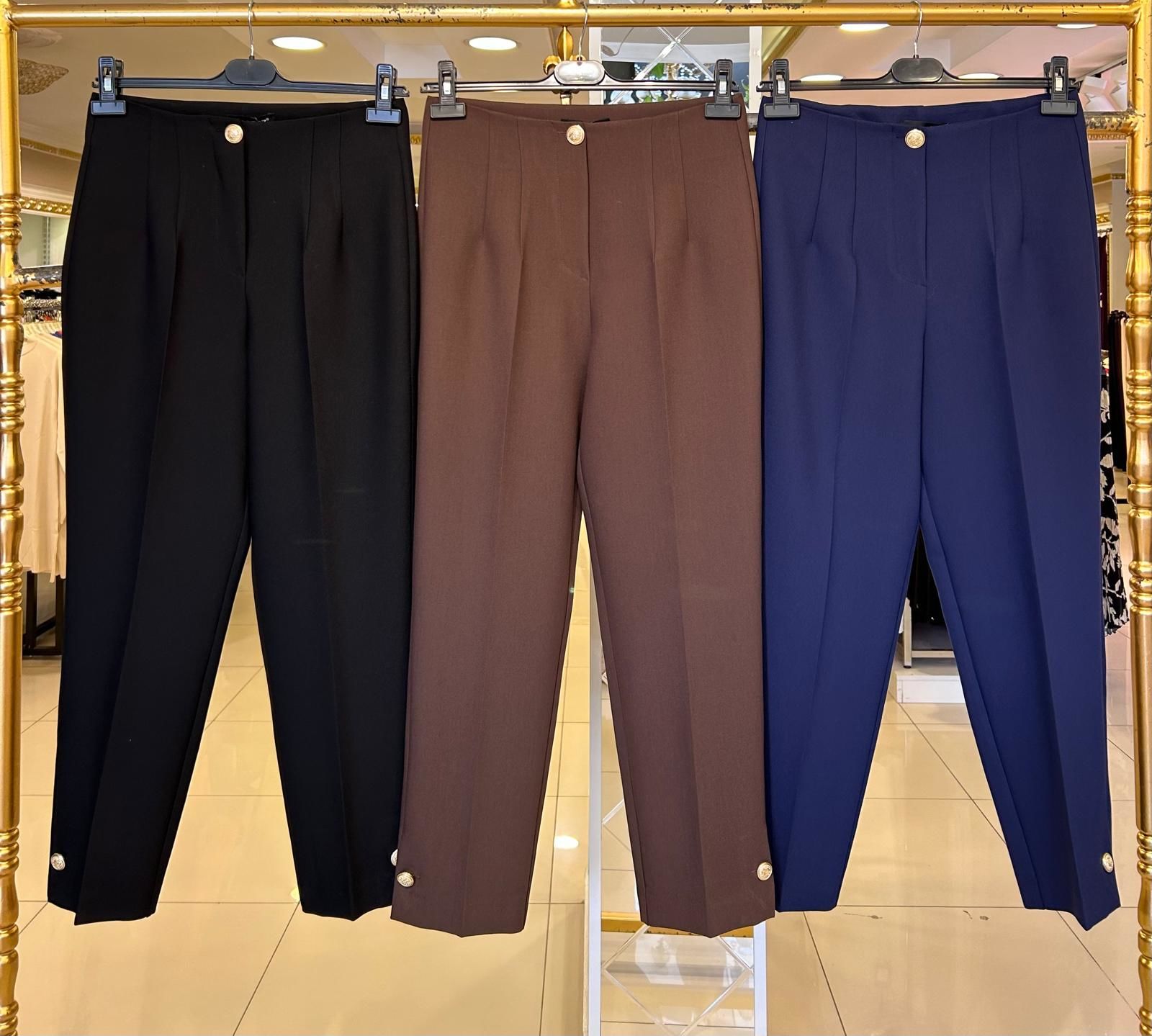 DÜĞME DTY. HAVUÇ PAÇA PANTOLON / SENTEZ