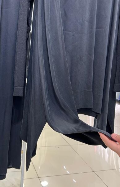 TAŞ İŞLEMELİ MERSERİZE VE İPEK CUPRA KOMBİNLİ TAKIM /NUSS