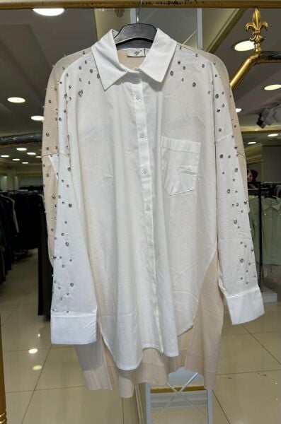 MERSERİZE KOMBİNLİ TAŞ DTY. GÖMLEK/ TIĞTRİKO