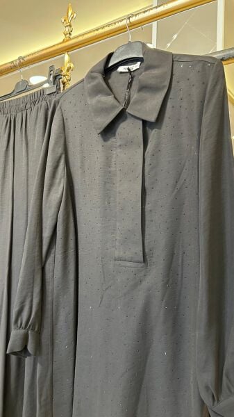 TUNİĞİ TAŞ İŞLEMELİ TENSEL TAKIM /NUSS