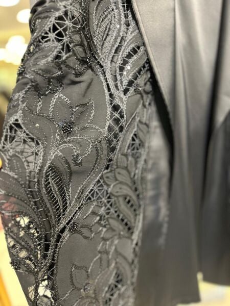 CEKETİ İŞLEMELİ 3'LÜ SATEN HALE TAKIM/ MÜSEMMA