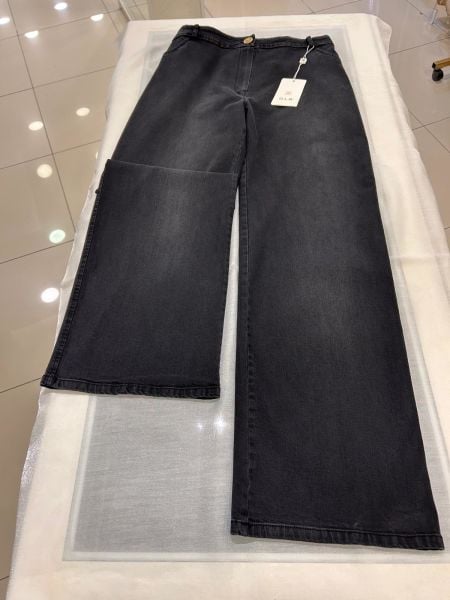 ANTRASİT LİKRALI KOT PANTOLON/GLARE